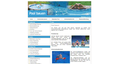 Desktop Screenshot of pool-bauen.net